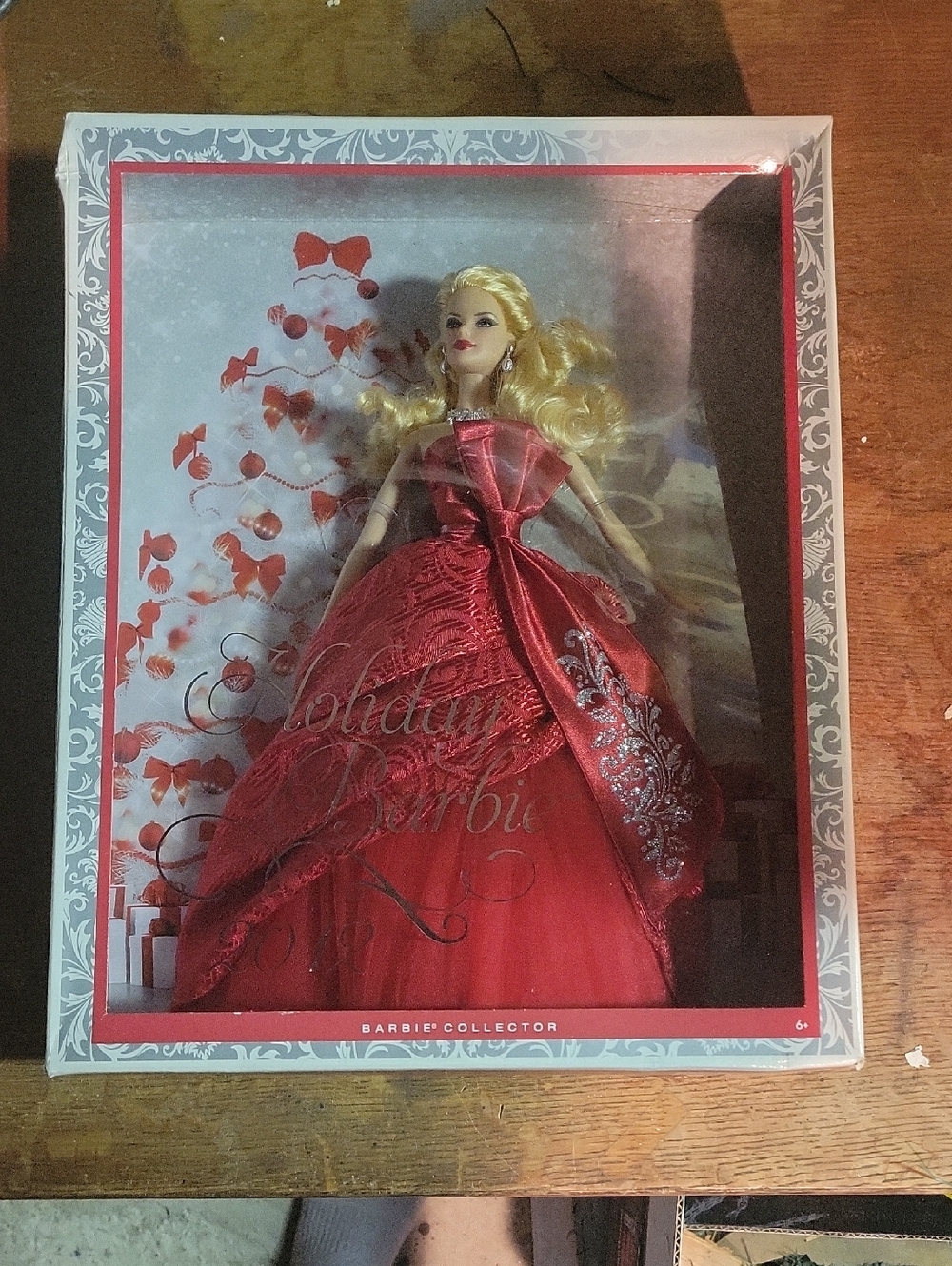 2012 Holiday Barbie in Red Ball Gown